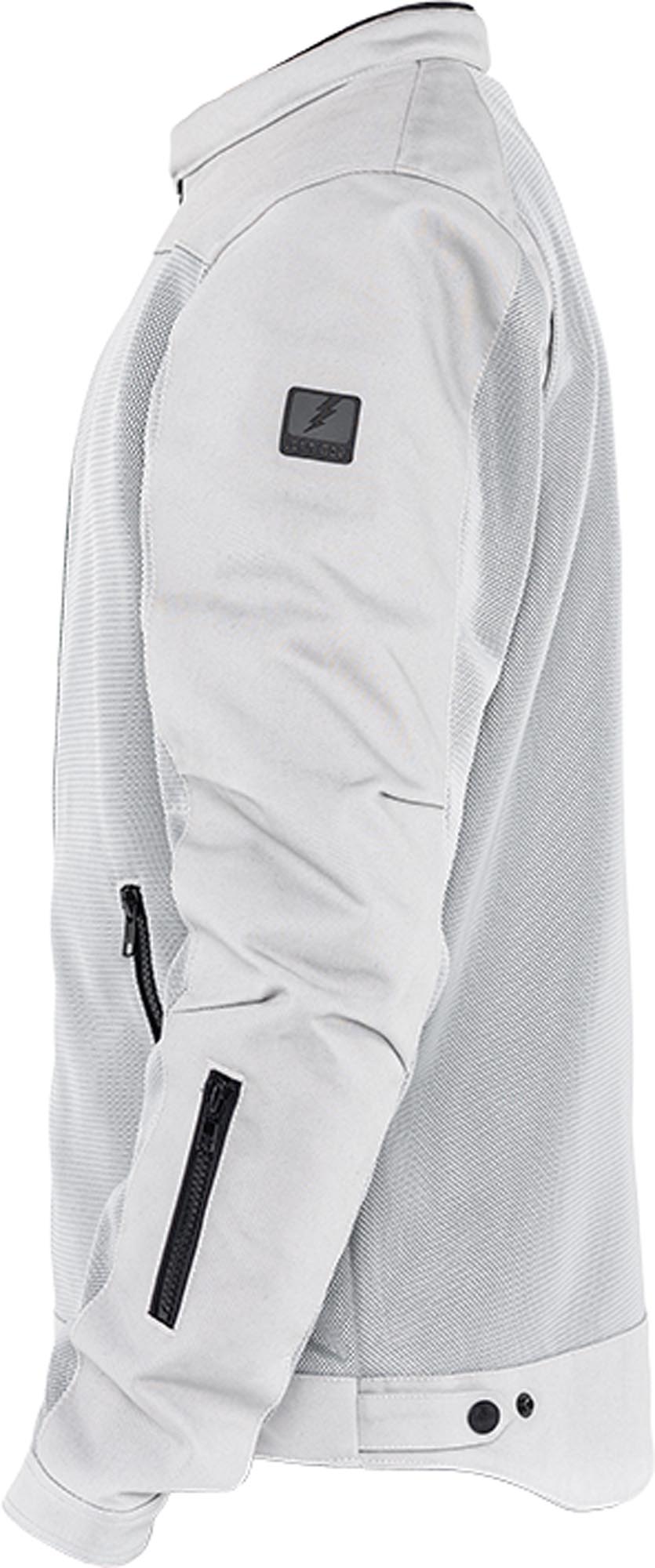 John Doe Aero Mesh geperforeerd motorfiets textieljas Wit 5XL Figuur 7