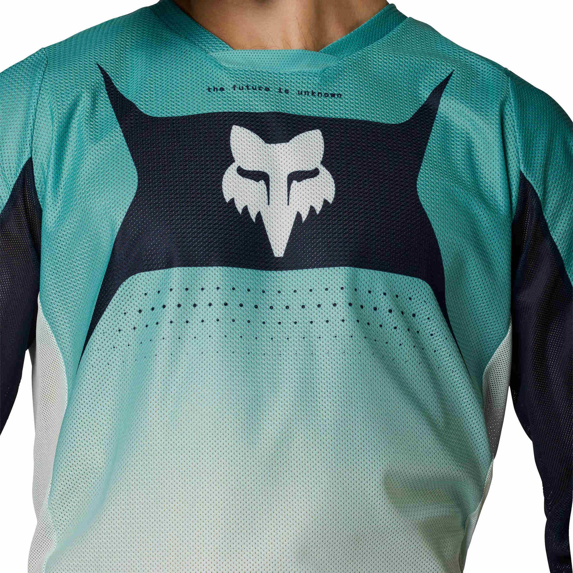 FOX 180 Air Taper Motocross Jersey blau/türkis 2XL Abbildung 6