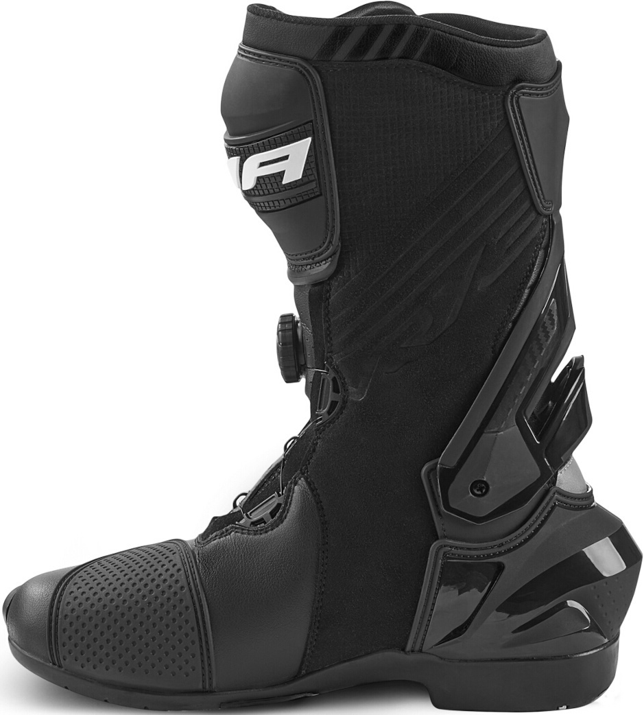 SHIMA VRX-3 perforated Motorcycle Boots black/white 48 Figure 4