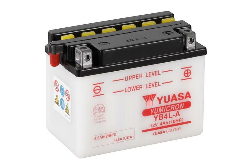 YUASA YB4L-A Baterie fără pachet acid Figura 2