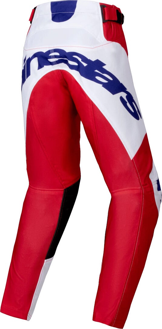 Alpinestars Racer Veil Jeugd Motorcross Broeken rood/wit 28 Figuur 2