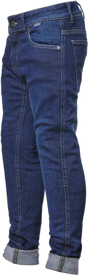 Side view of GMS Cobra Kids Motorcycle Textile Pants