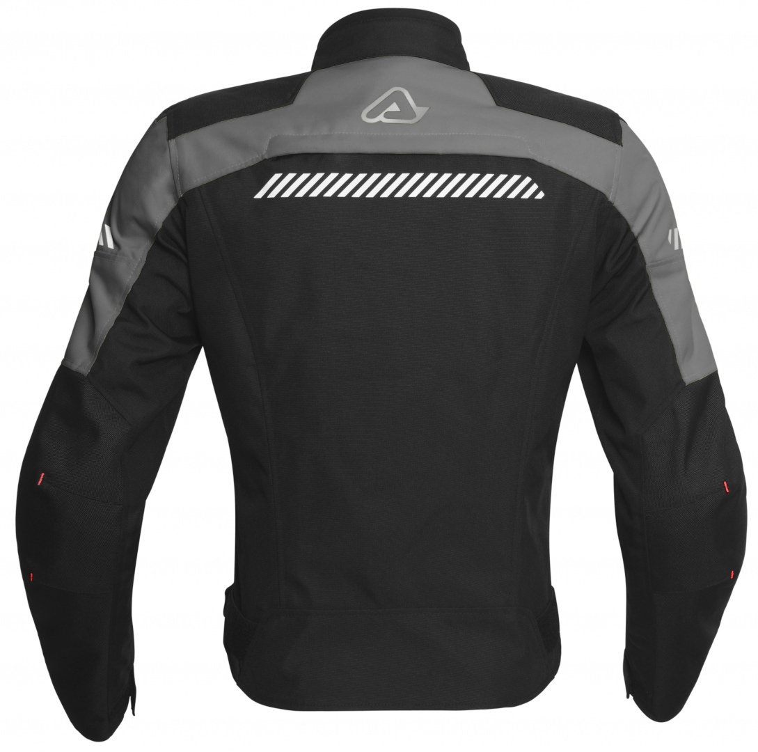 Acerbis Discovery Ghibly Giacca tessile da donna nero/grigio S Figura 2