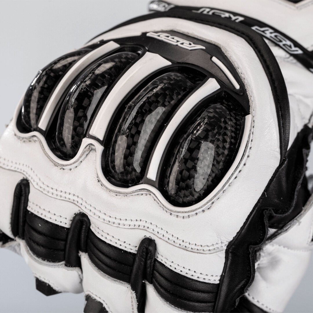 RST TracTech Evo 4 Dámske motocyklové rukavice biela/čierna XL Obrázok 4