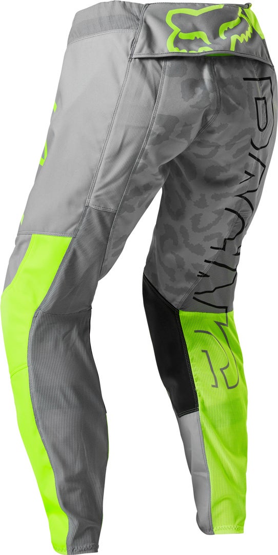 FOX 180 Skew Damer Motocross Bukser grå/gul 6 Figur 2