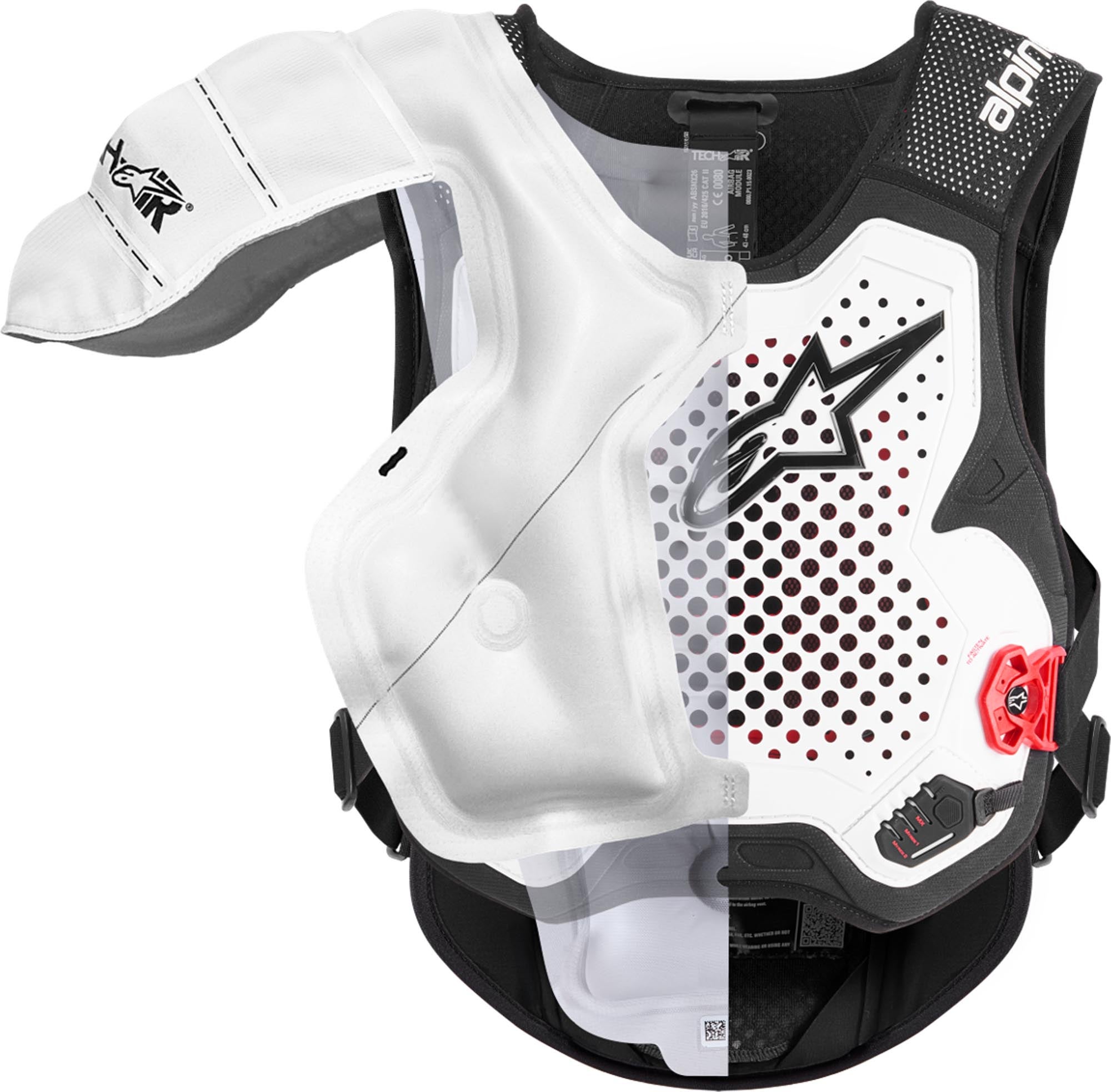 Side view of Alpinestars Tech-Air MX Motocross Airbag Vest