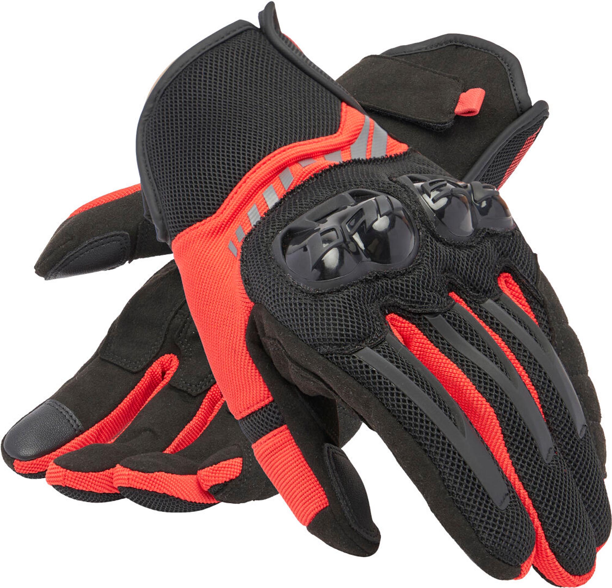 Dainese Mig 3 Air Tex 2.0 Motorcykelhandsker rød/sort L Figur 5
