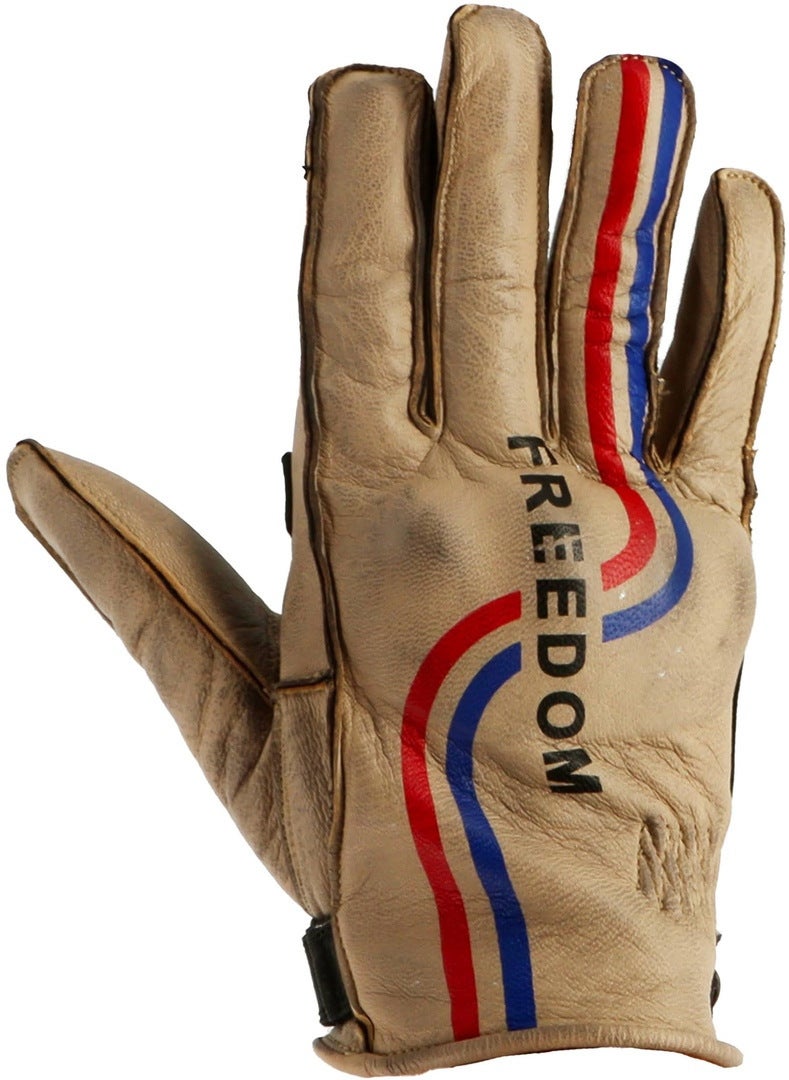 Helstons Freedom Motorsykkelhansker Beige 10 Figur 1
