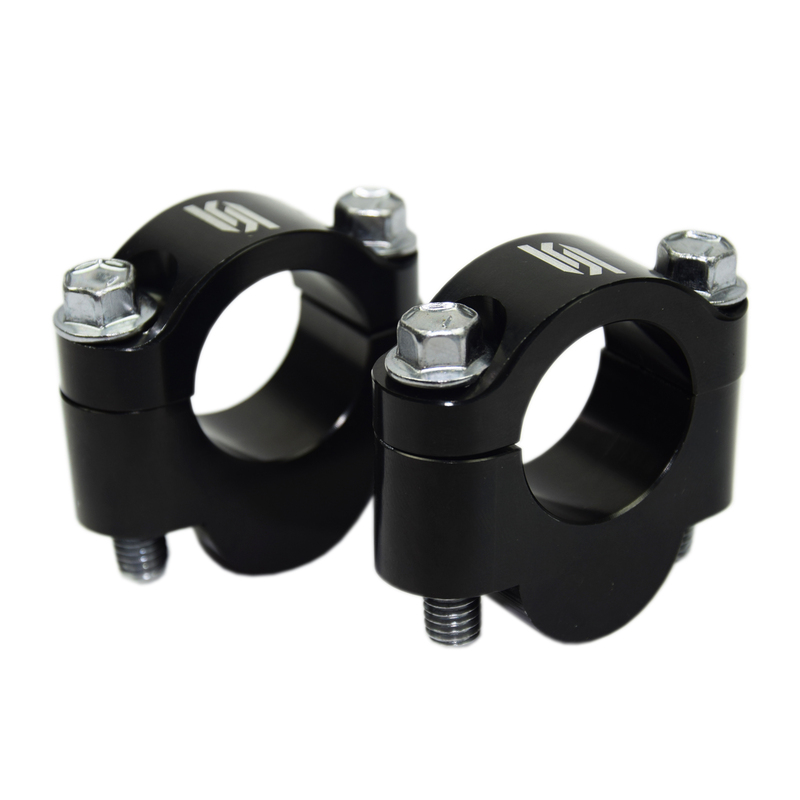 SCAR Kit de ridicare a guidonului +20mm Ø28,6mm Negru ghidon Figura 1