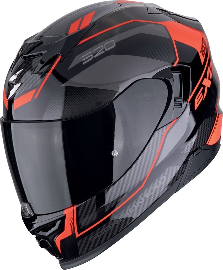 Scorpion EXO 520 Air Casco Lena nero/rosso M (57/58) Figura 1