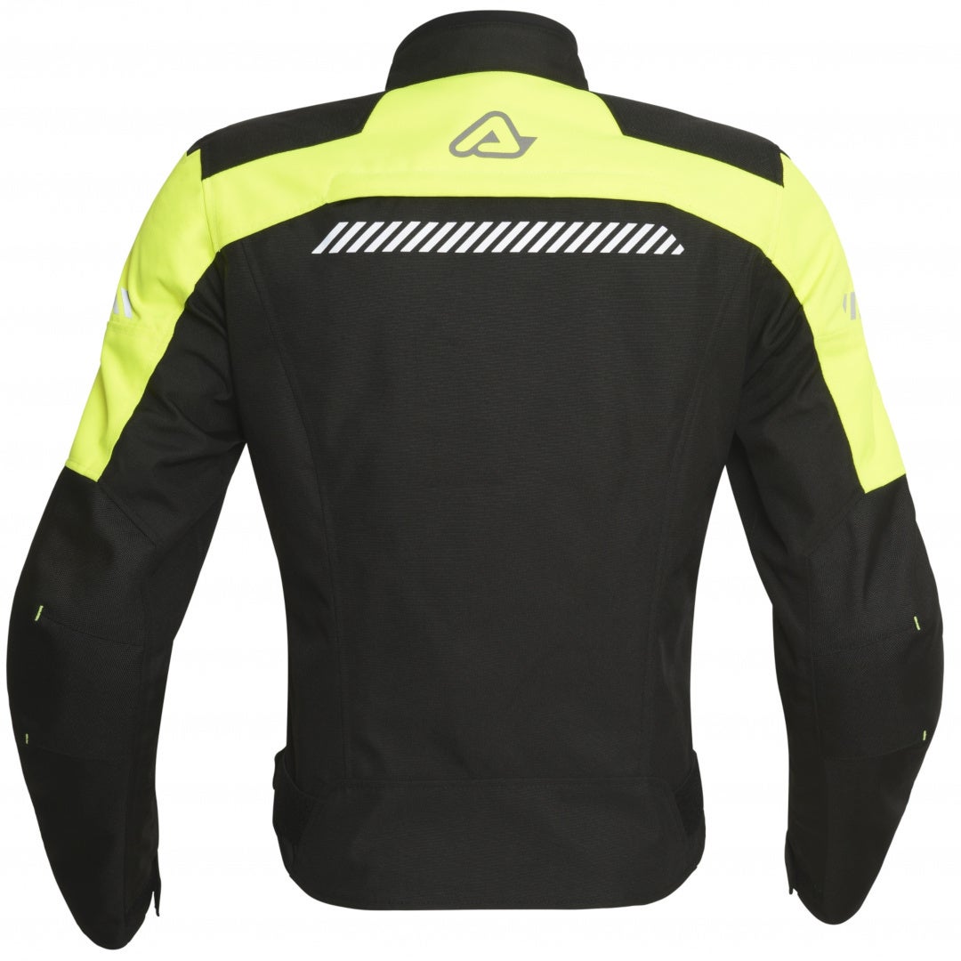 Acerbis Discovery Ghibly Giacca tessile da donna nero/giallo neon XL Figura 2
