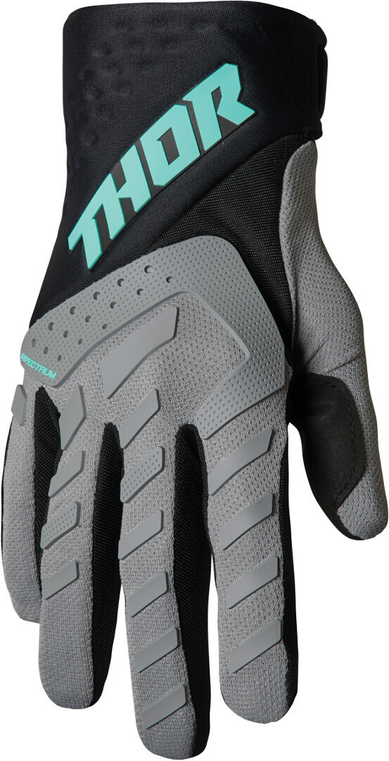 Thor Spectrum Touch Motocross handsker grå/sort XL Figur 1