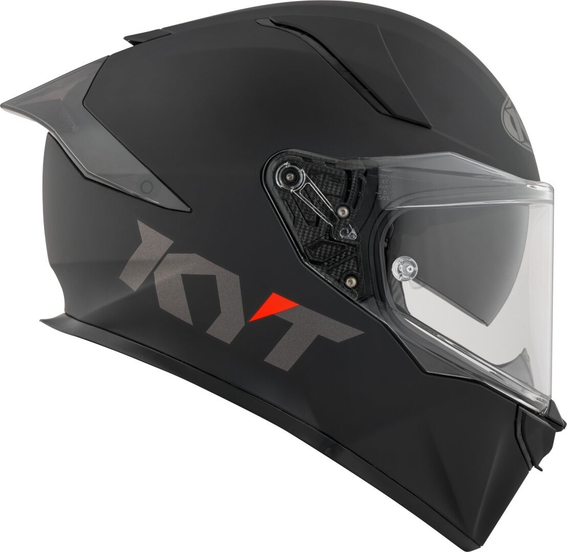 KYT R2R Plain Helm Black Matt S (55/56) Figuur 6