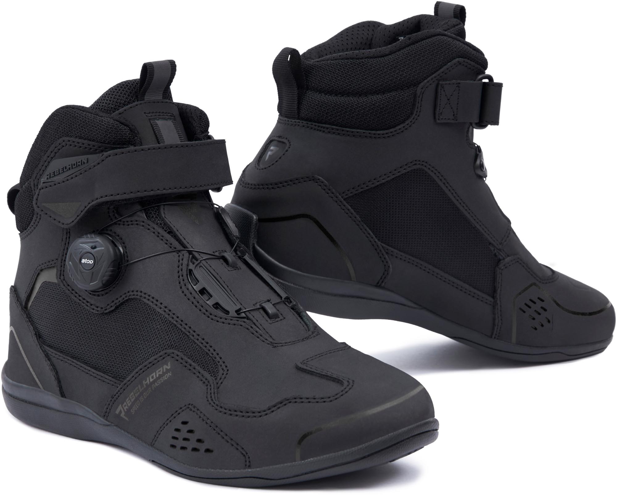 Rebelhorn Spark 2 Motorcycle Shoes black 38 Figure 1