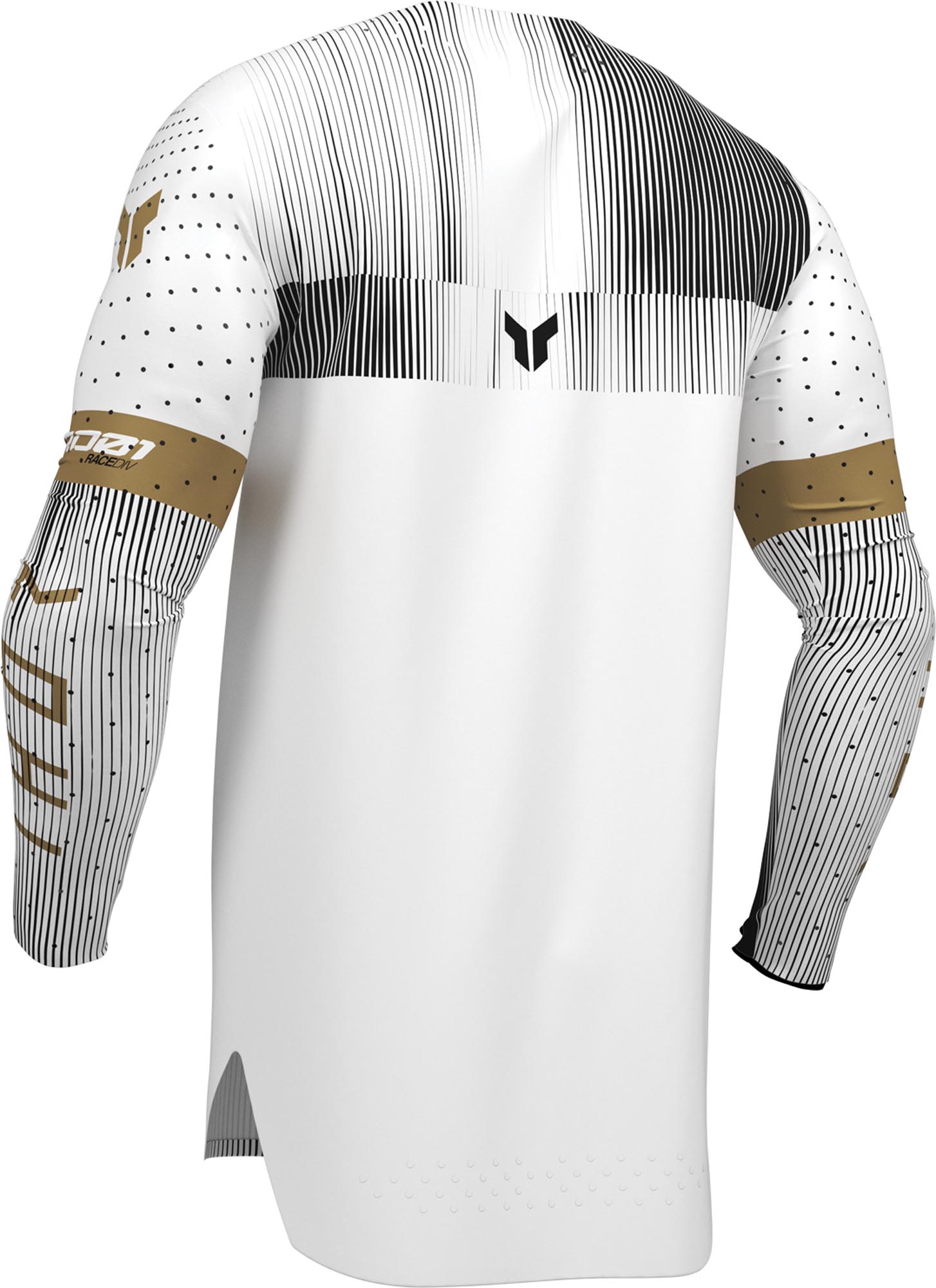 Thor Sportmode Vanish Motocross-trui wit/zwart 2XL Figuur 2
