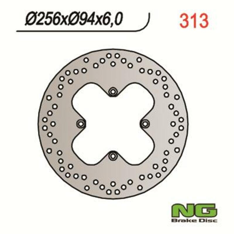 DISC DE FRÂNĂ NG Frâne NG Disc de frână fixă rotundă Figura 1