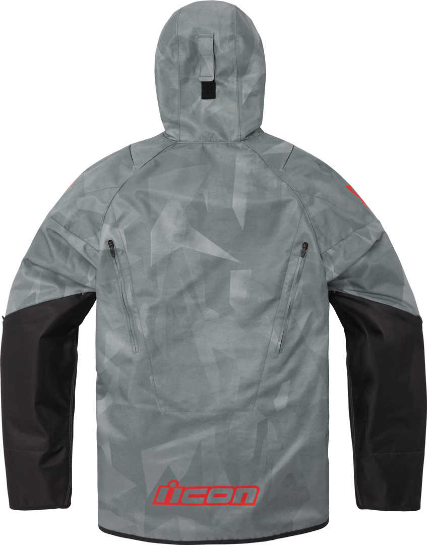 Icon Airform Battlescar Giacca tessile moto grigio M Figura 2