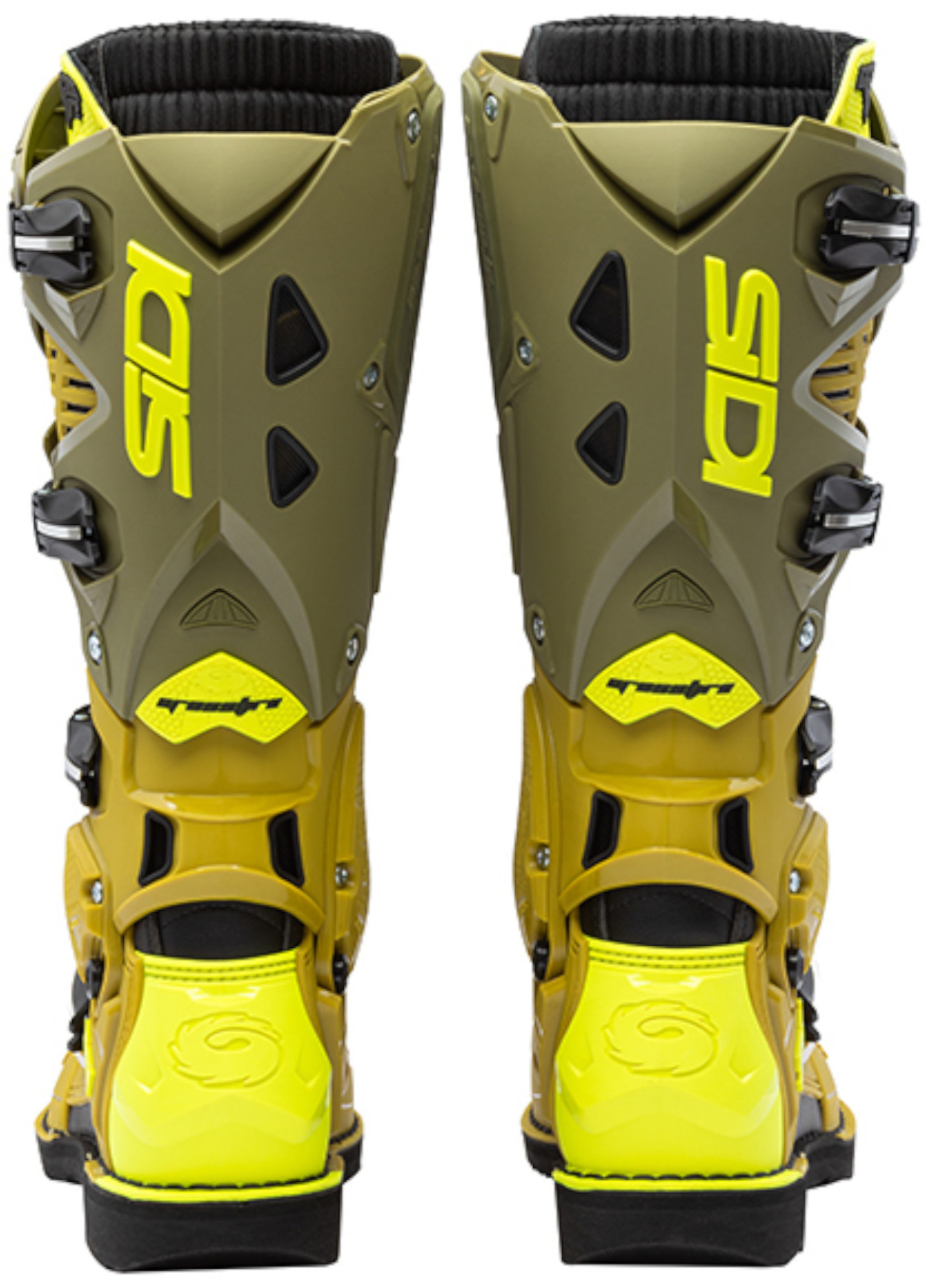 Sidi Crossfire 3 Bottes de motocross olive/jaune 42 Figure 5