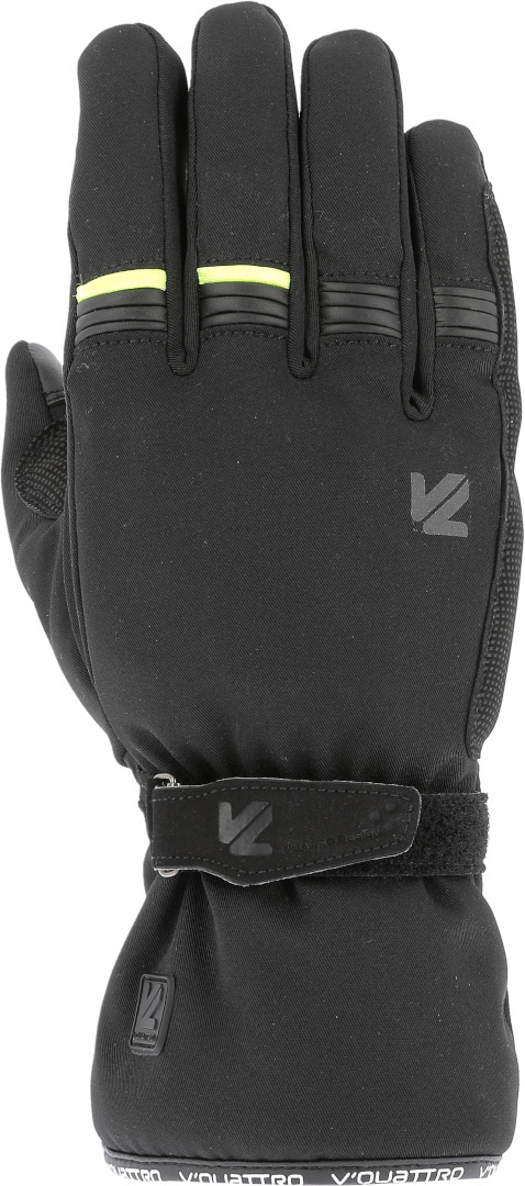 VQuattro Core 18 Luvas da motocicleta preto/neon M Figura 1