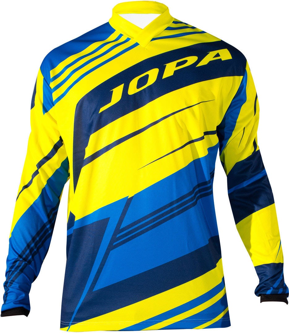 Jopa Fixion MX/BMX Jersey amarelo/azul M Figura 1