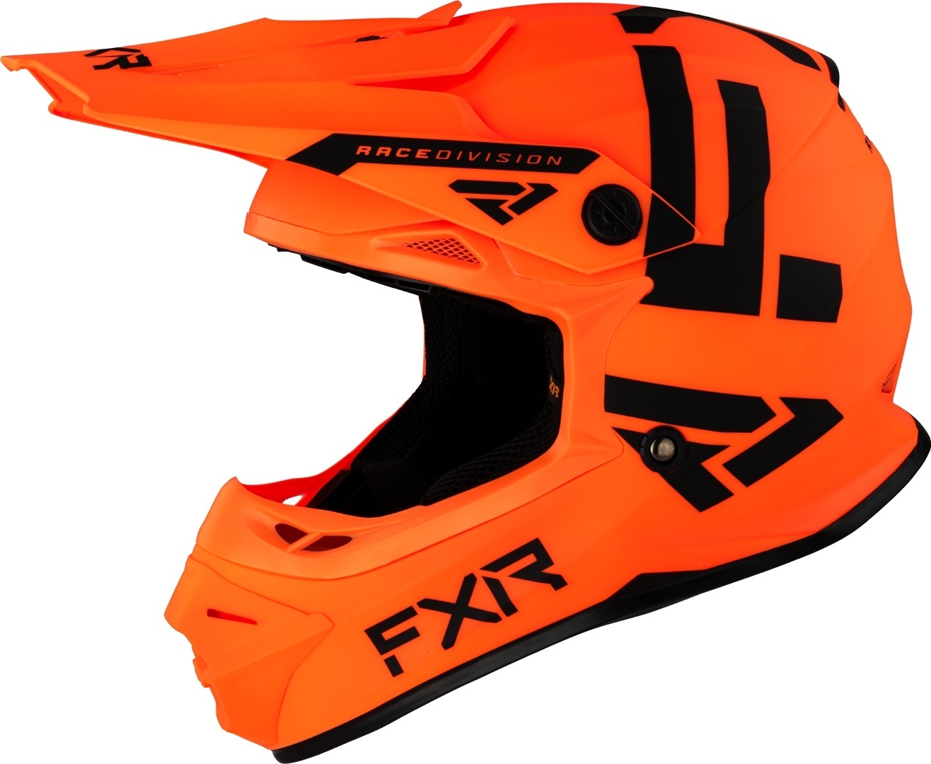 FXR Legion MX Gear Cască de motocross pentru tineret Portocaliu/Negru Y/M (50/51) Figura 3