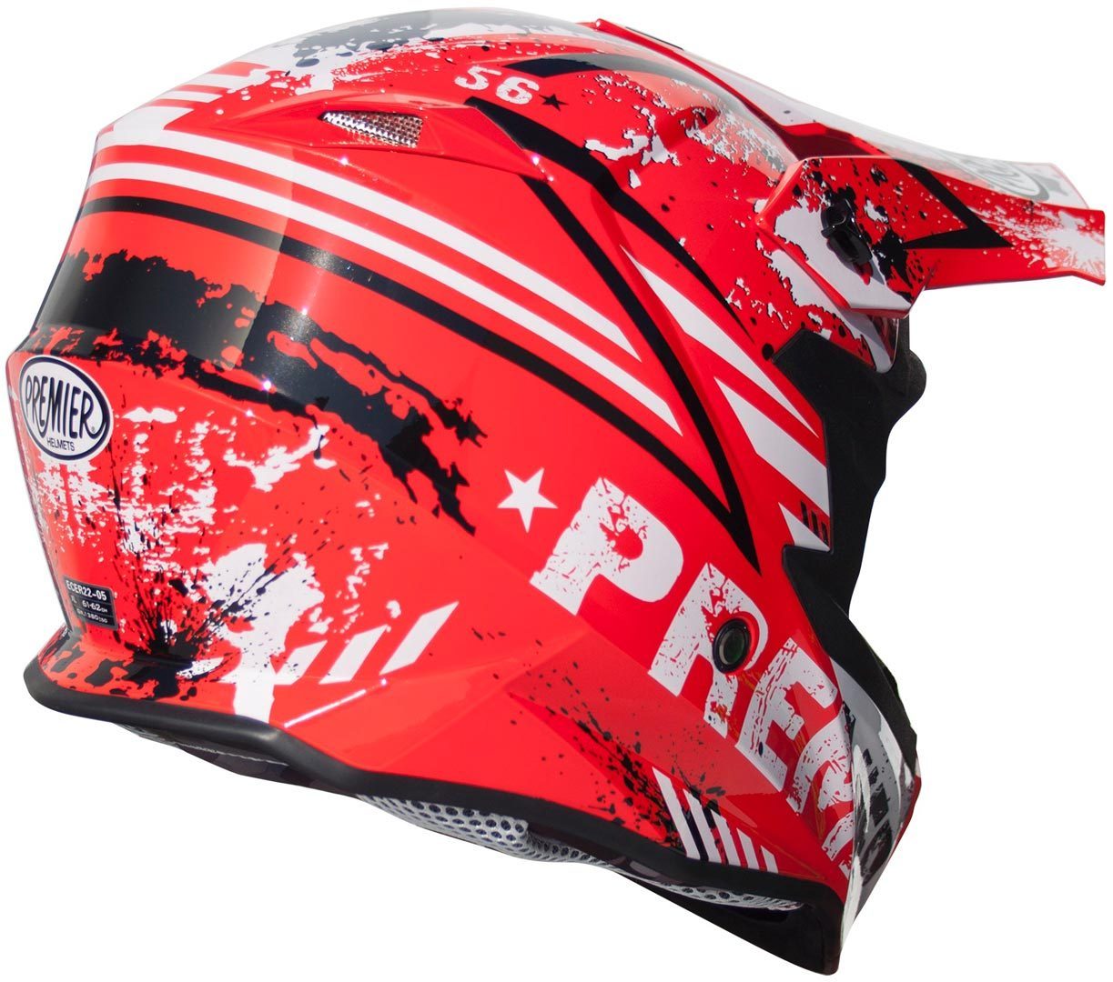 Premier Exige ZX2 Motocross Helmet XL Figure 4