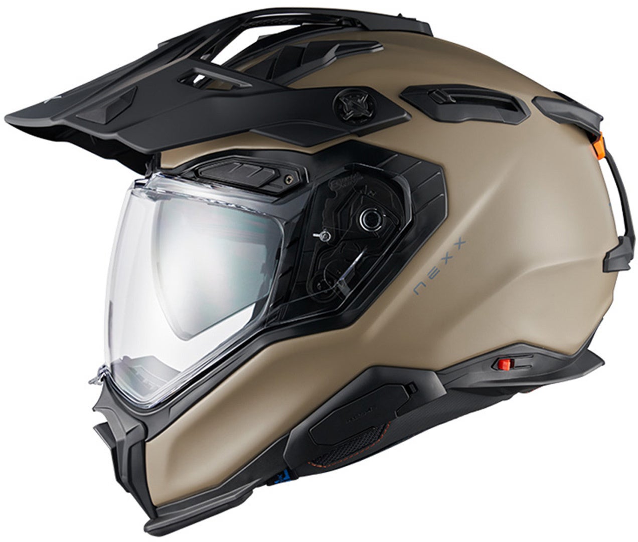 Nexx X.WED 3 Plain Motocross Helmet brown XXL (63/64) Figure 1