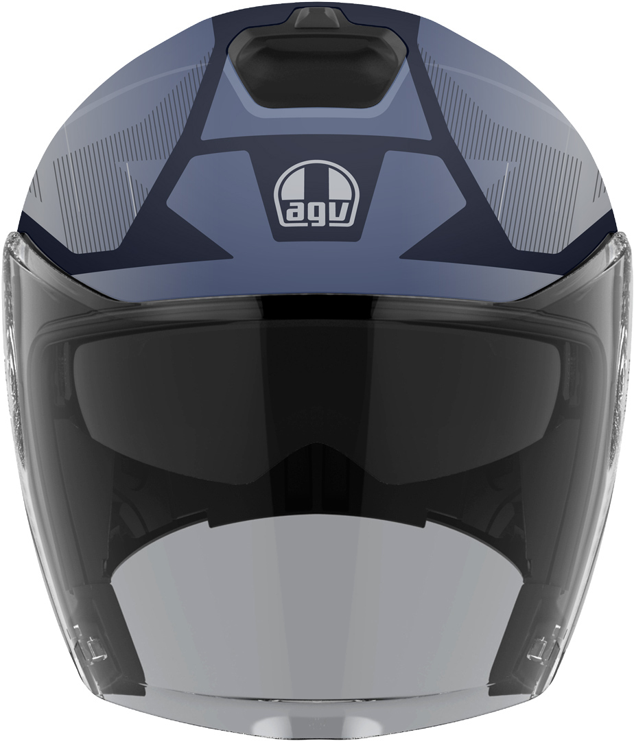 agv city fluid mono jet helmet K3 Composite fiber helmet AGV Irides Trieste Jet Helmet