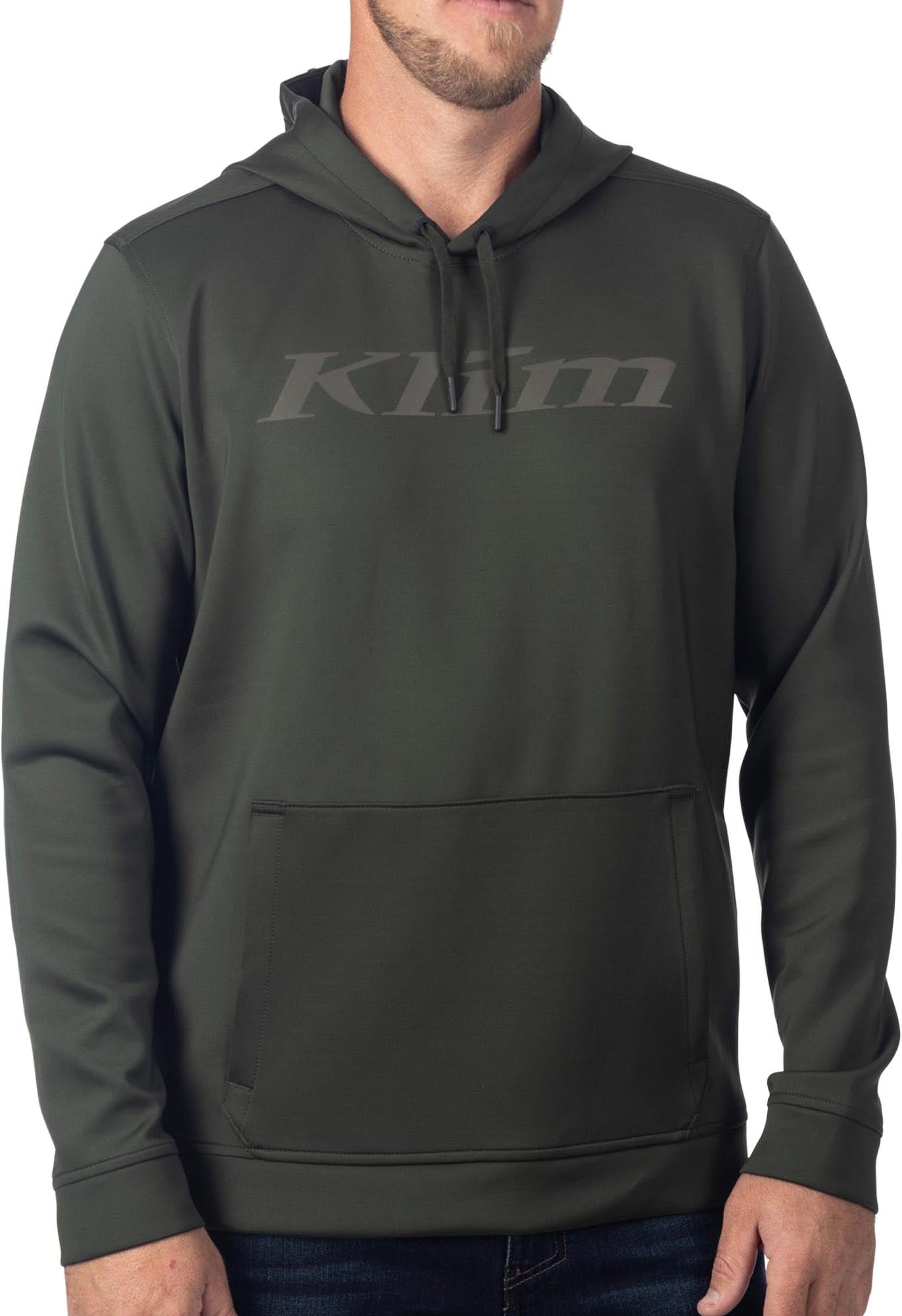 Klim Defender Moletom com capuz Verde escuro M Figura 1