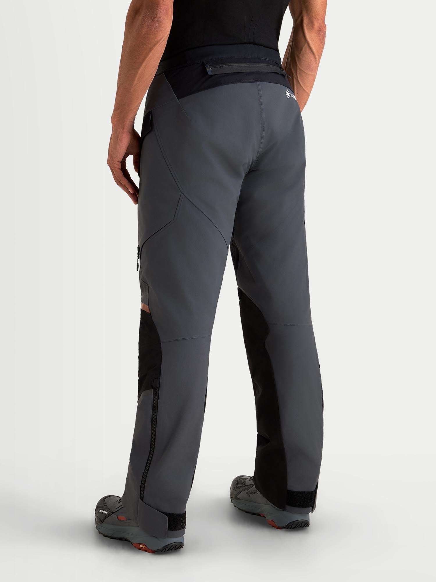 Alpinestars ST-7 V2 2L Gore-Tex Pantalon textile de moto imperméable Gris/Noir 3XL Figure 5