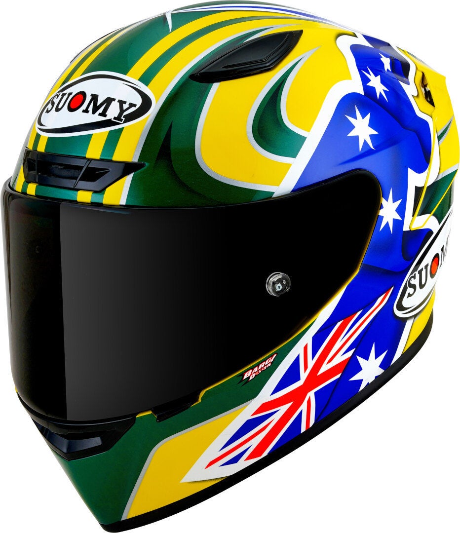 Suomy Men's Colorful Track-1 Troy Bayliss Replica 2005 E06 Helmet