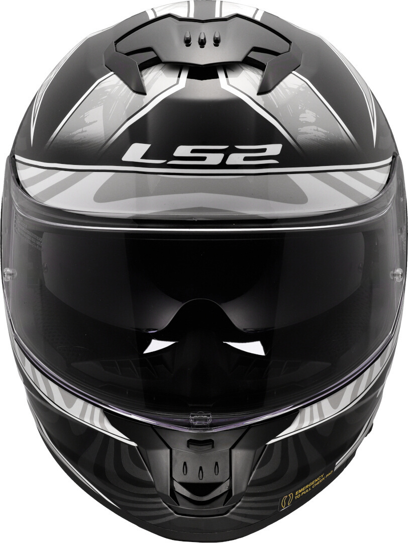 LS2 FF808 Stream II Galdam Casco Bianco/nero S (55/56) Figura 8