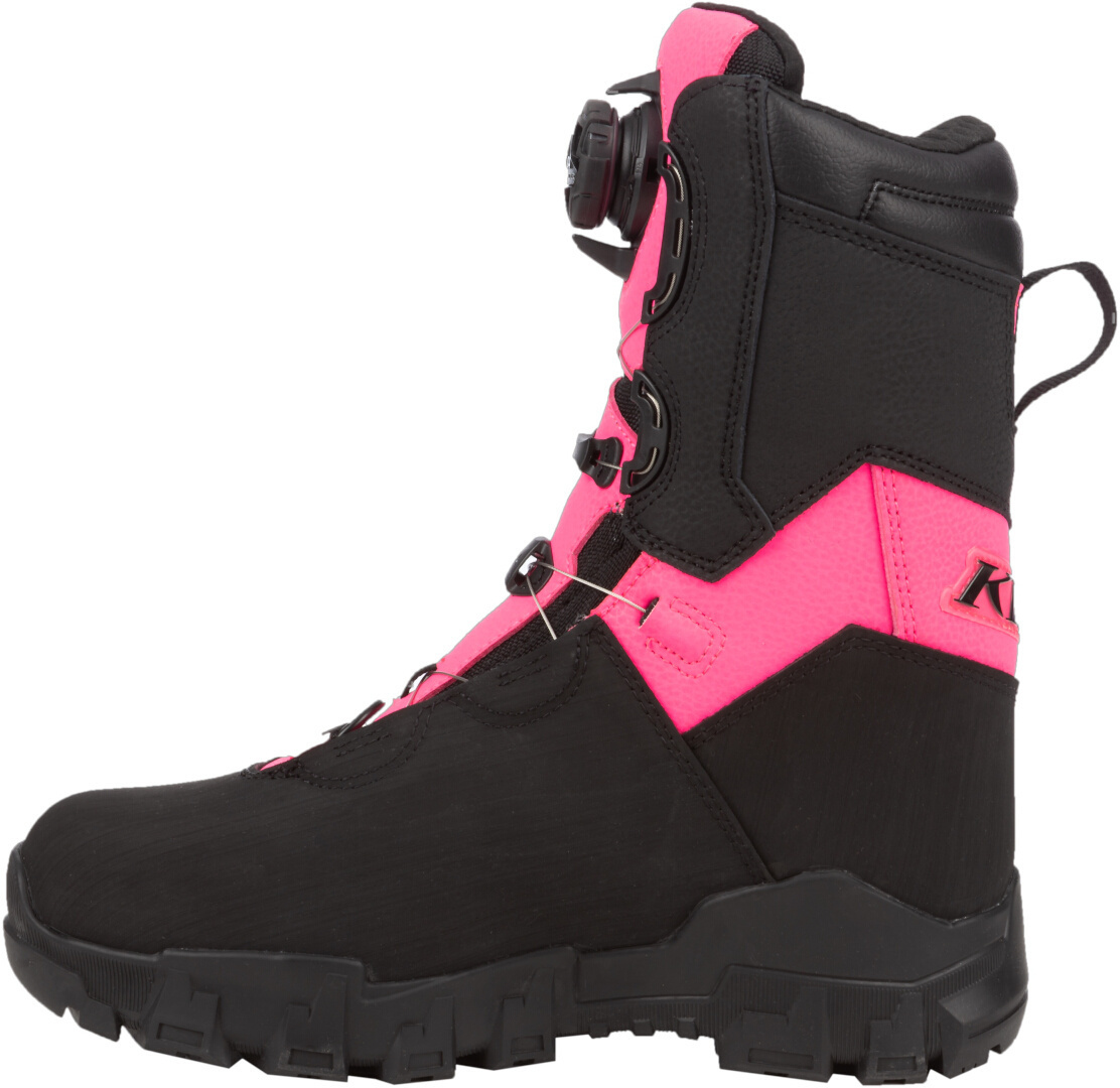 Klim Adrenaline Pro S GTX BOA Cizme pentru snowmobile Negru/roz 4 Figura 5