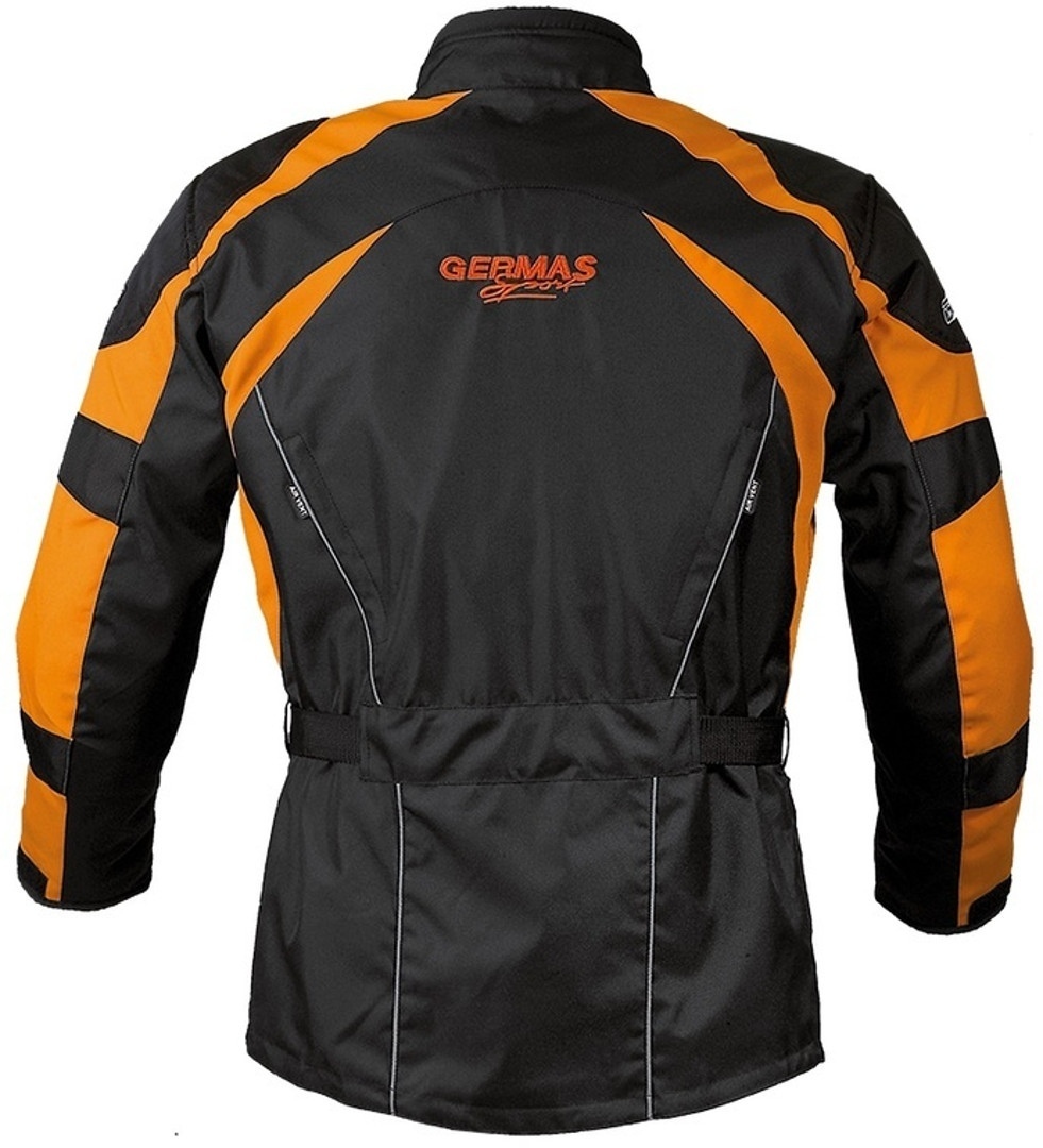 GMS Twister Motorcycle Textile Jacket black/orange L Figure 2