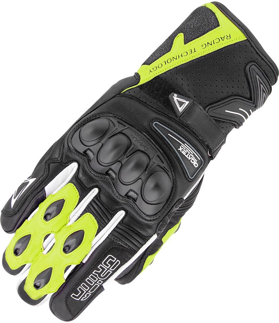 Orina Stream Motorcykel handsker sort/gul 8 (M) Figur 1
