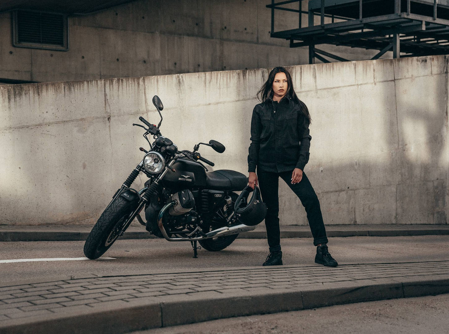 Pando Moto Kissaki DYN 01 Jeans de moto de dames 30 L32 Figure 5