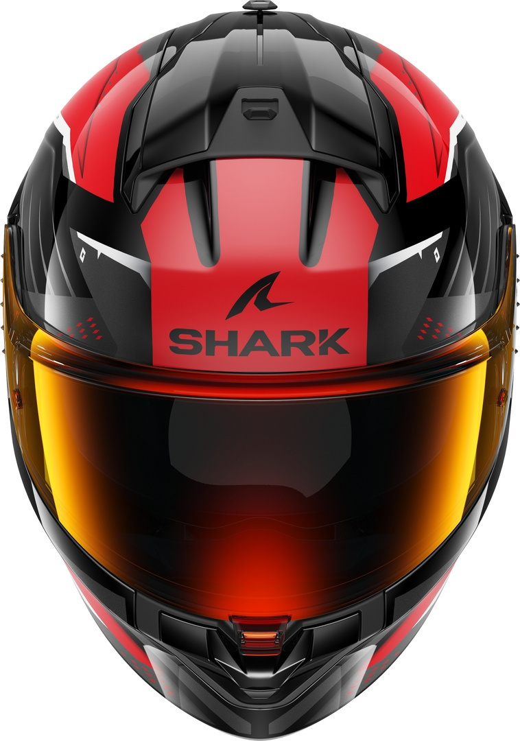 Shark Ridill 2 Bersek Hjelm sort/grå/rød S (55/56) Figur 4