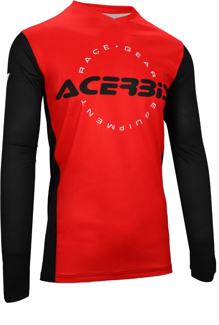 Acerbis MX J-Track Inc Motocross trøje rød/sort M Figur 1