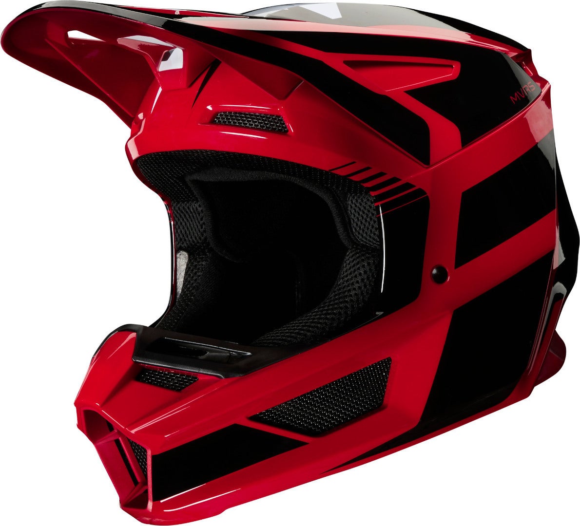 Fox V2 Hayl Jugend Motocross Helm rot M Abbildung 1