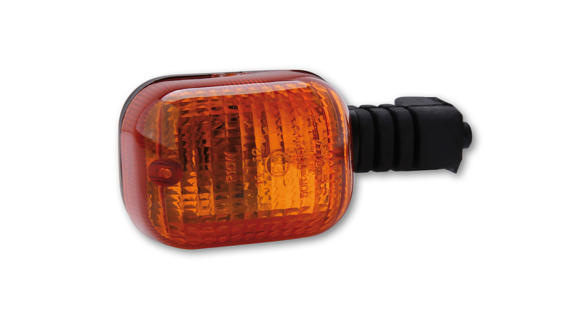 HIGHSIDER Smart Duc-Style Lampa Indikator Kropp Svart / Lins Orange (1st), Fram Vänster & Bak Höger Figur 4