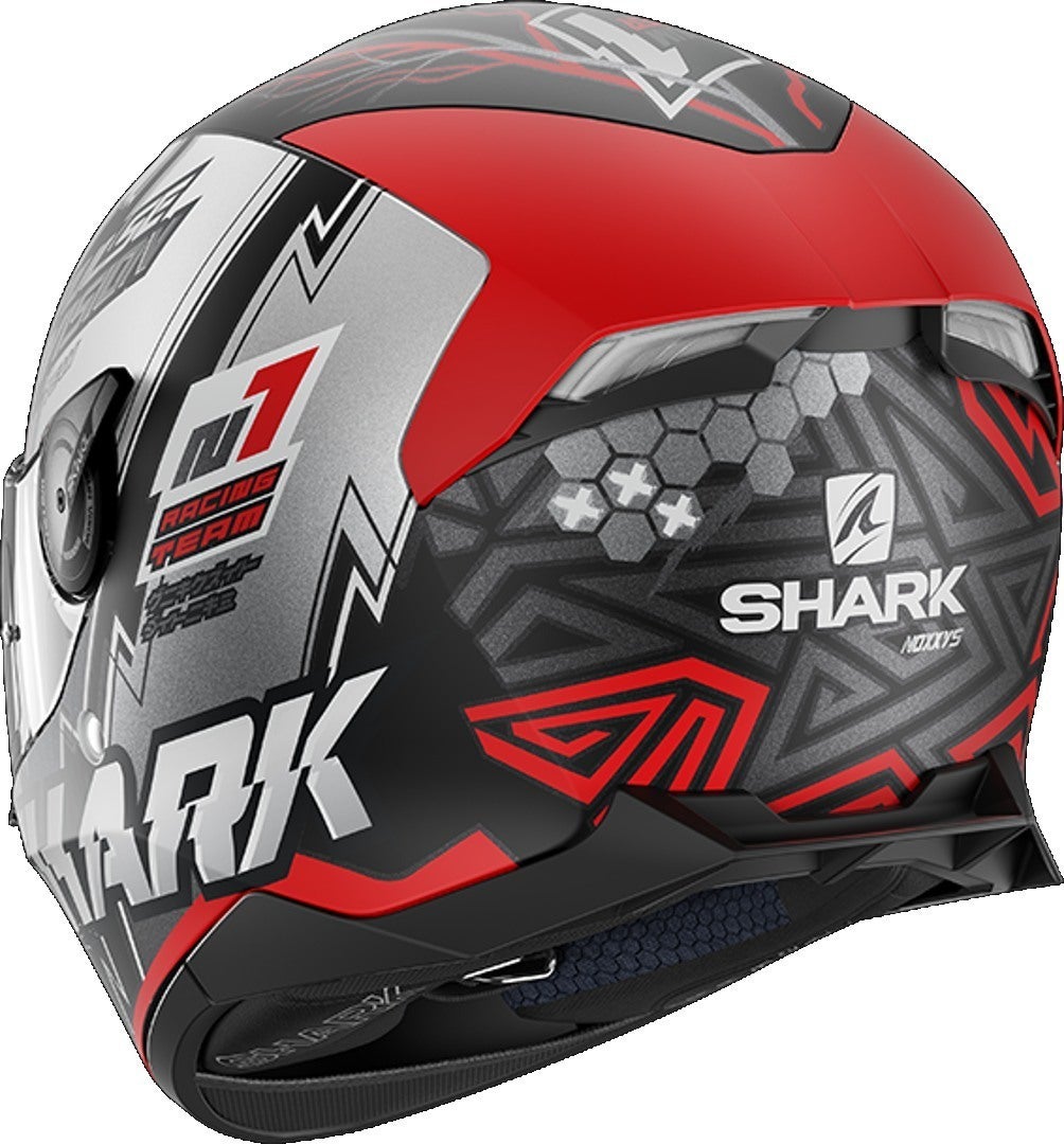 Shark Skwal 2.2 Noxxys Helm schwarz matt/rot M (57/58) Abbildung 3