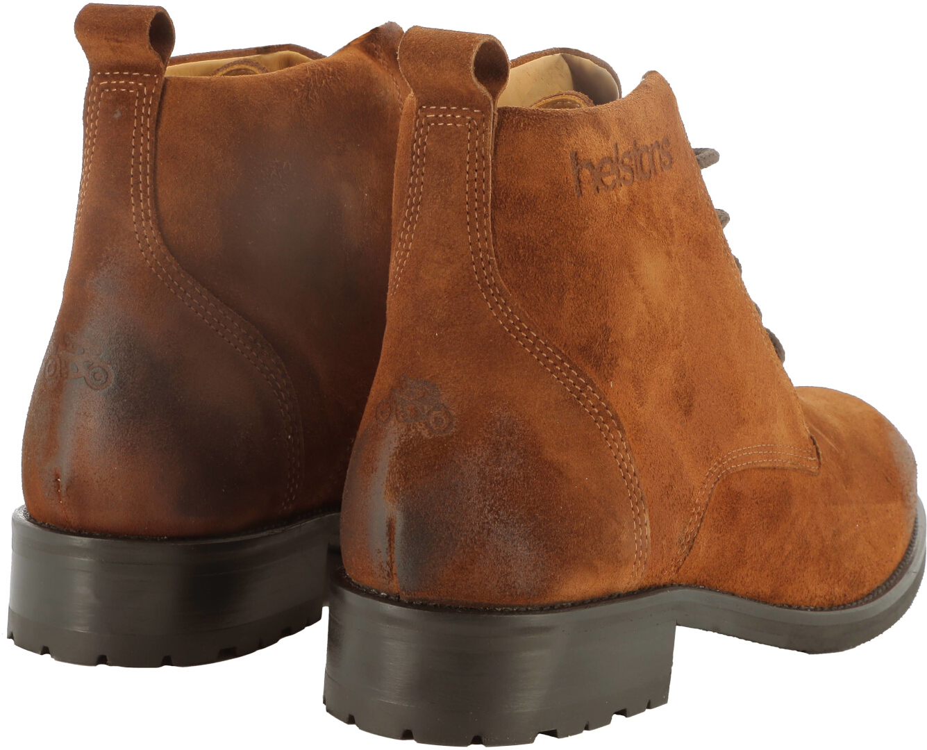 Helstons Deville Suede Motorfiets Laarzen bruin 45 Figuur 2