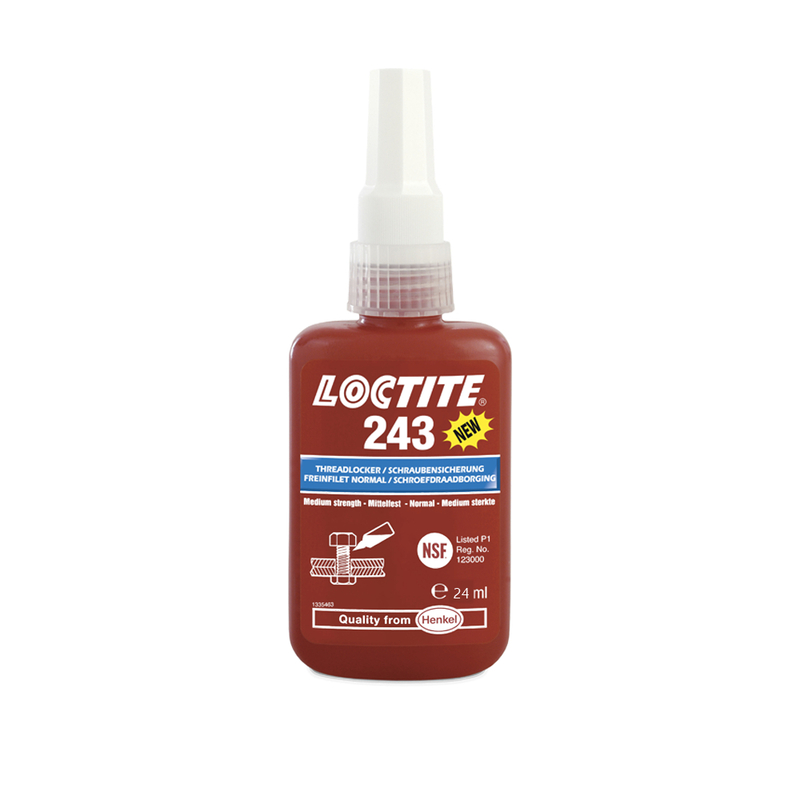 LOCTITE 243 Medium Strength - Sticlă de 24ml Figura 1