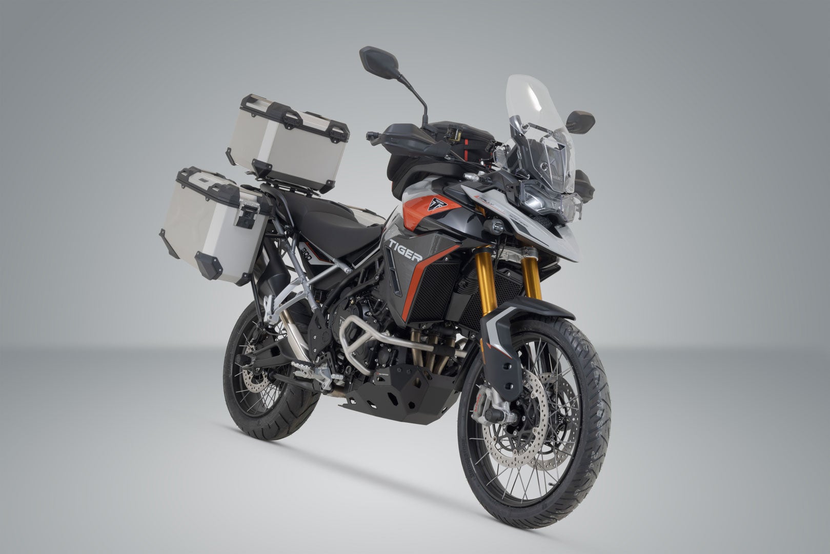 Set avventura SW-Motech TRAX ADV - Argento. Modelli Triumph Tiger 900 (23-). Figura 2