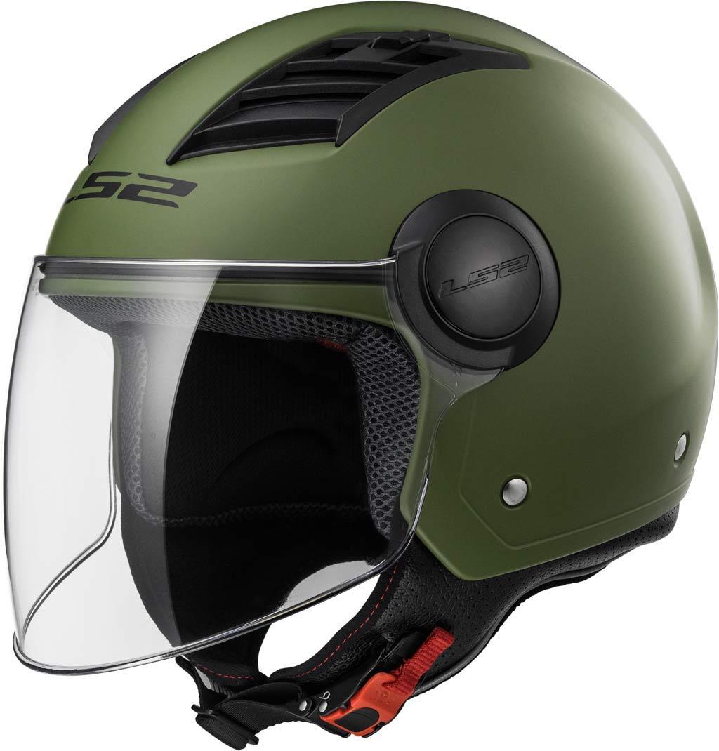 LS2 Airflow L Casco jet Verde M (57/58) Figura 1