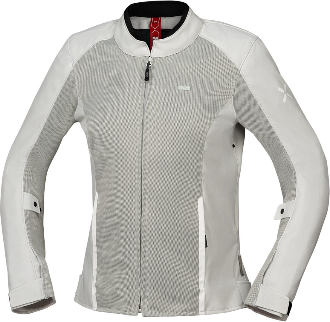 IXS Oxy-Air Mesh Ladies Motorcycle Textile Jacket light grey L Figure 1