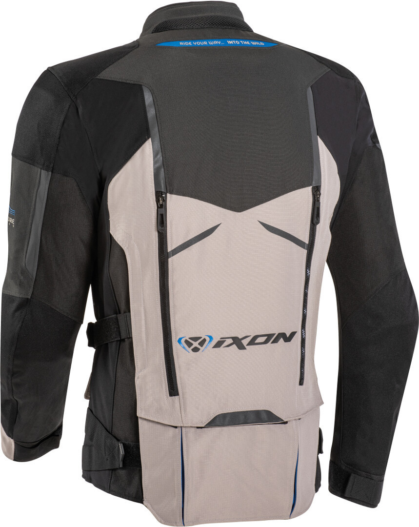 Ixon Ragnar Motorrad Textiljacke schwarz/anthrazit/grau 4XL Abbildung 2