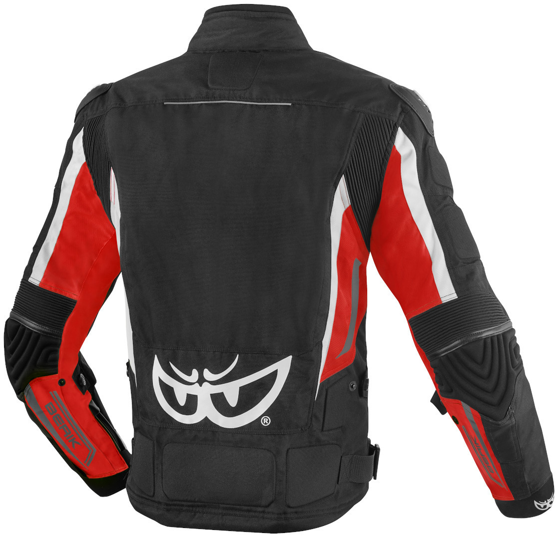 Berik Endurance Waterproof Motorcycle Textile Jacket black/red/white 52 Figure 2