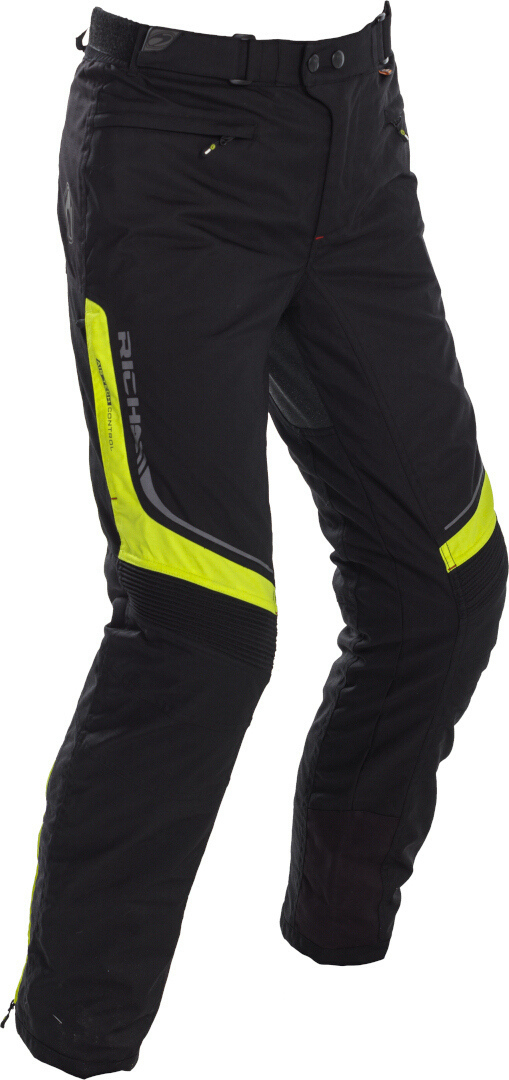 Richa Colorado waterproof Motorcycle Textile Pants black/yellow M Figure 1