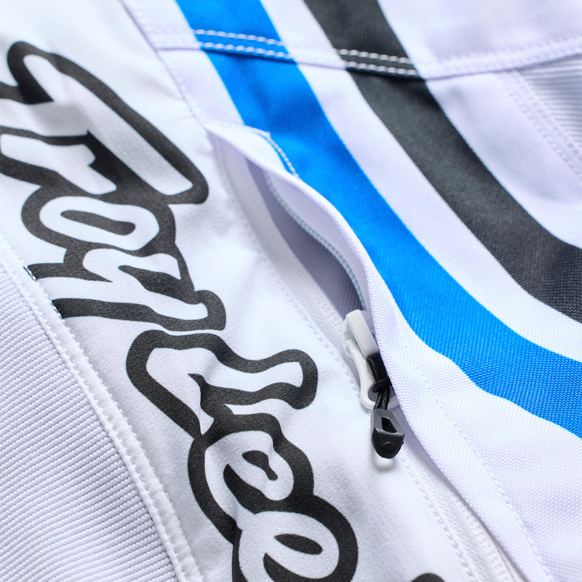 Troy Lee Designs GP Pro Roller Motocross-housut valkoinen/sininen 32 Kuva 6